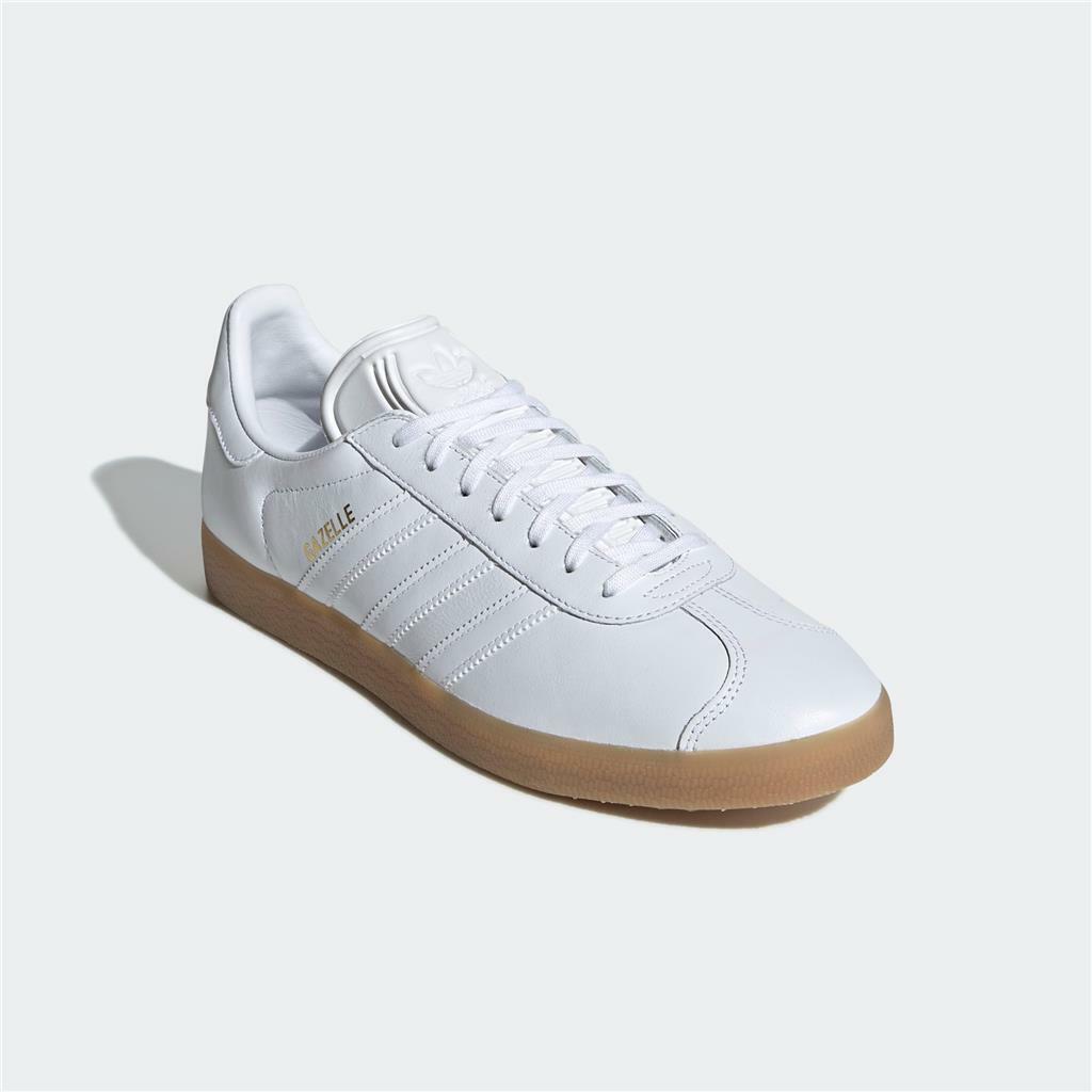 Gazelle Leather Trainers White Authentic | eBay