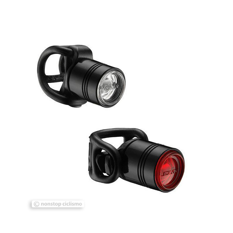 【美品】Brooks / LEZYNE フェムトフロント&ライト セット Lezyne Femto Drive Combo Bike Headlight & Taillight 15 / 7
