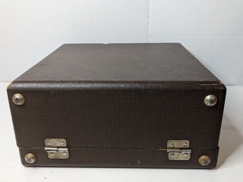 Vintage Remington Portable Travel Riter Typewriter W/ Case - Picture 9 of 9