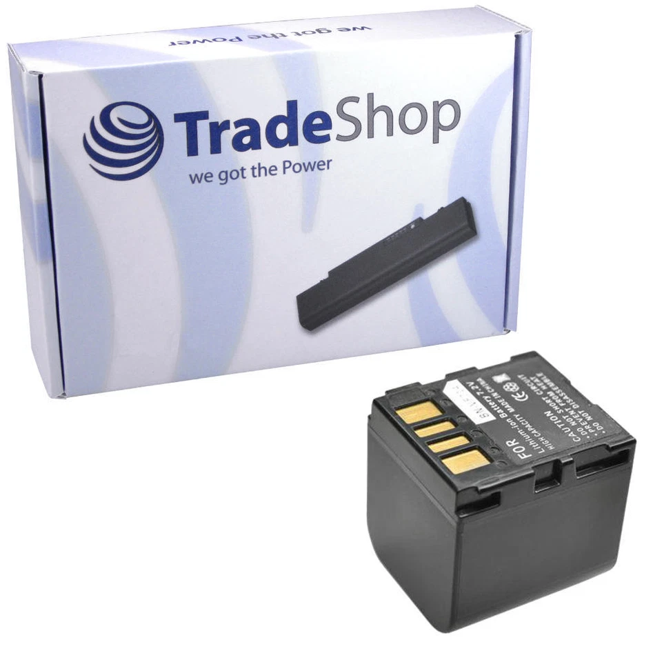 TRADE-SHOP BATTERIA 2800mAh JVC BN-VF707/U BN-VF714/U BN-VF733/U GZ-MG