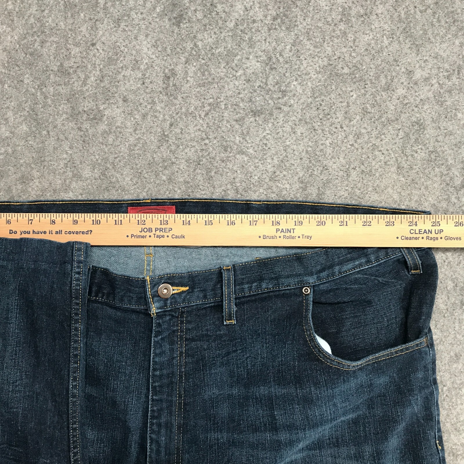 The Foundry Jeans Mens Size 52 Straight Leg Stretch Blue Altered by