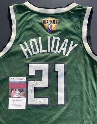 jrue holiday milwaukee bucks jersey