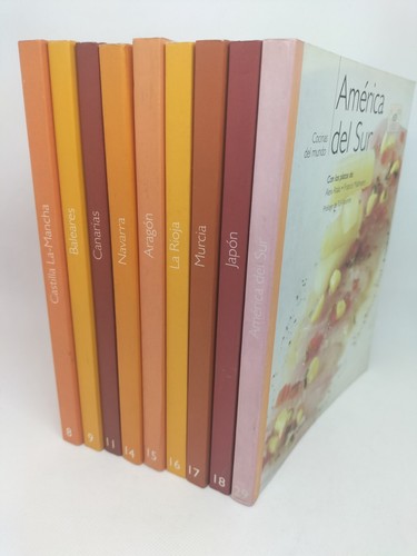 Lote 9 Libros "Nuestra cocina Y Cocinas Del Mundo" - Imagen 8 de 10