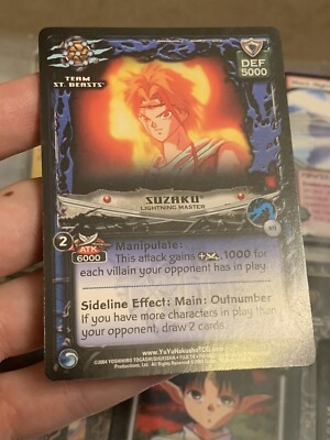 yu yu hakusho tcg - Exile Suzaku lightning master R73 RARE | eBay