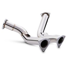 STAINLESS STEEL PRIMARY DECAT DOWNPIPES PIPE FOR AUDI S4 S5 B8 3.0 TFSI 13-17
