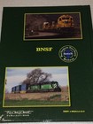 Burlington Northern Santa Fe 1996 Annual by Bill Shippen BNSF Pumpkin H1 SD70MAC — photo 2