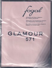 Strumpfhose FOGAL GLAMOUR 571 weiß oder silber. Größe M. Glittering and sheer tights