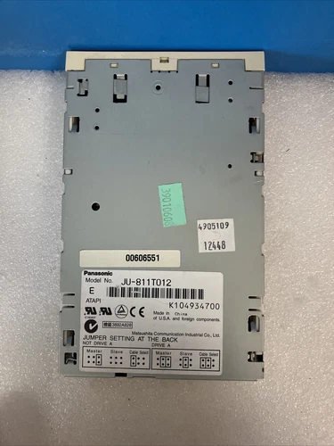 Vintage Panasonic JU-811T012 ZIP 100 IDE Internal 3.5" Floppy Driver ~