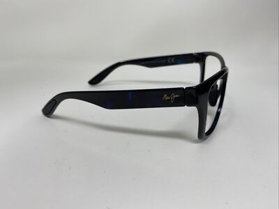 MAUI JIM ROAD TRIP MJ 435-03J BLACK/BLUE SUNGLASSES 57/17/134