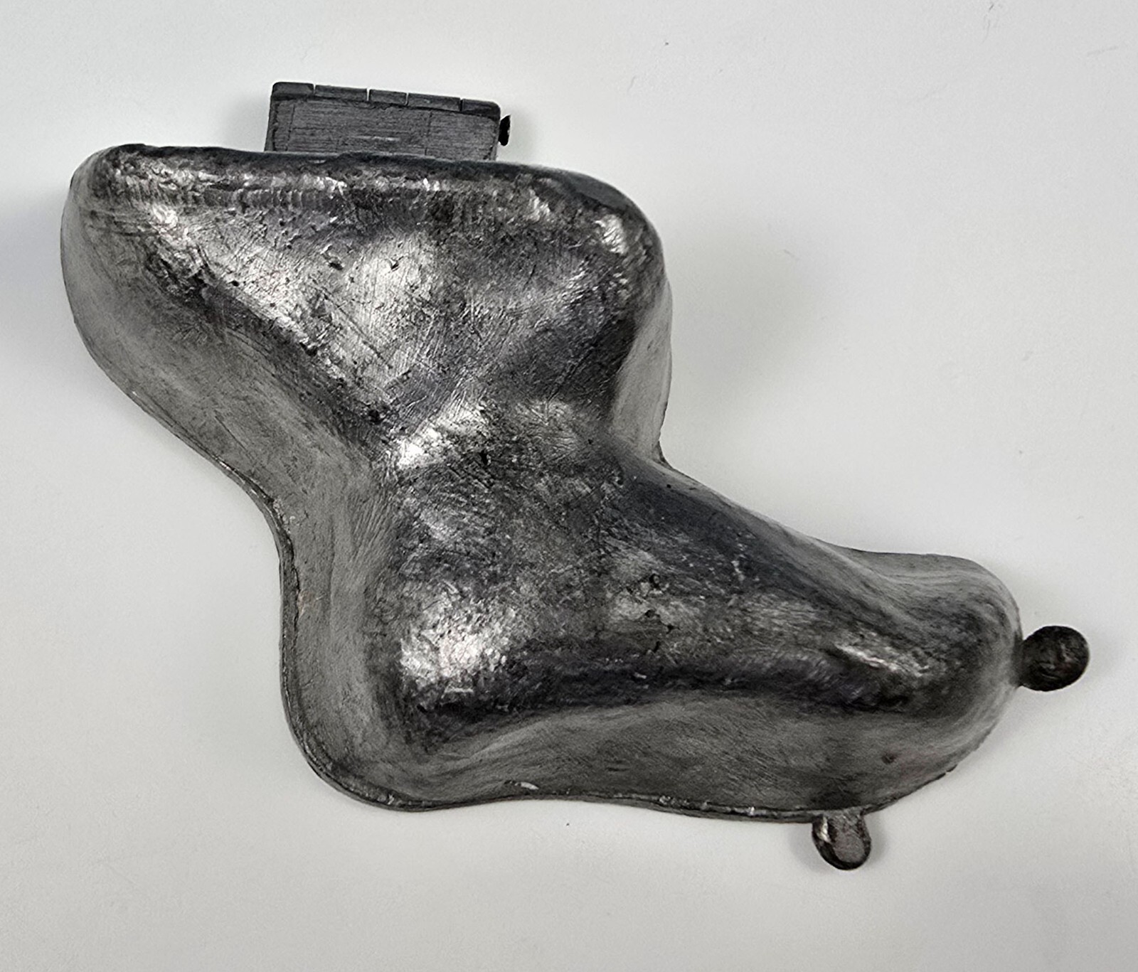 Antique Eppelscheimer & Co Pewter Ice Cream Mold 1152 Winged Foot Hermes Mercury