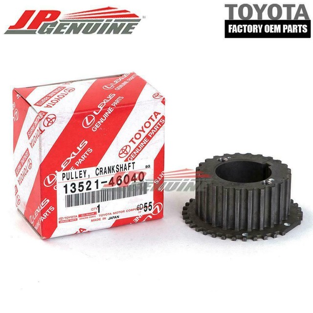 GENUINE TOYOTA LEXUS GS300 IS300 SUPRA OEM CRANKSHAFT TIMING PULLEY 1352146040 eBay