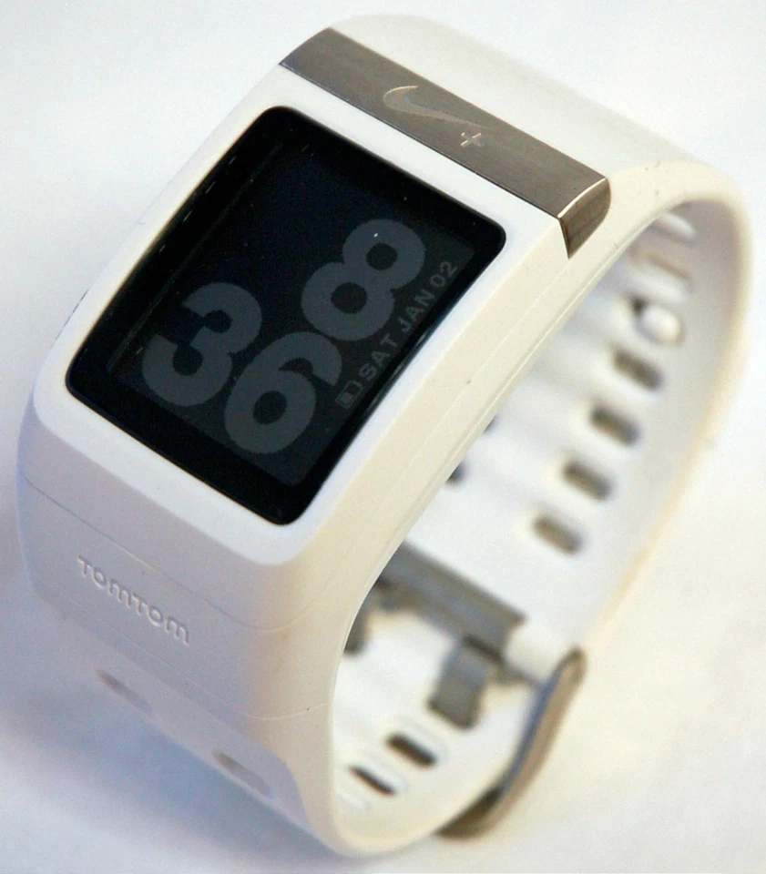 Nike+ Plus Sensor de Pé Pod GPS Relógio Esportivo BRANCO/Prata TomTom Fitness Runner -C - Imagem 2 de 4