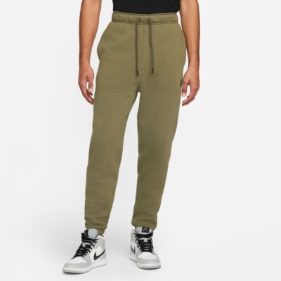 NIKE AIR JORDAN JUMPMAN ESSENTIAL FLEECE SWEATPANTS GREEN SZ 2XL