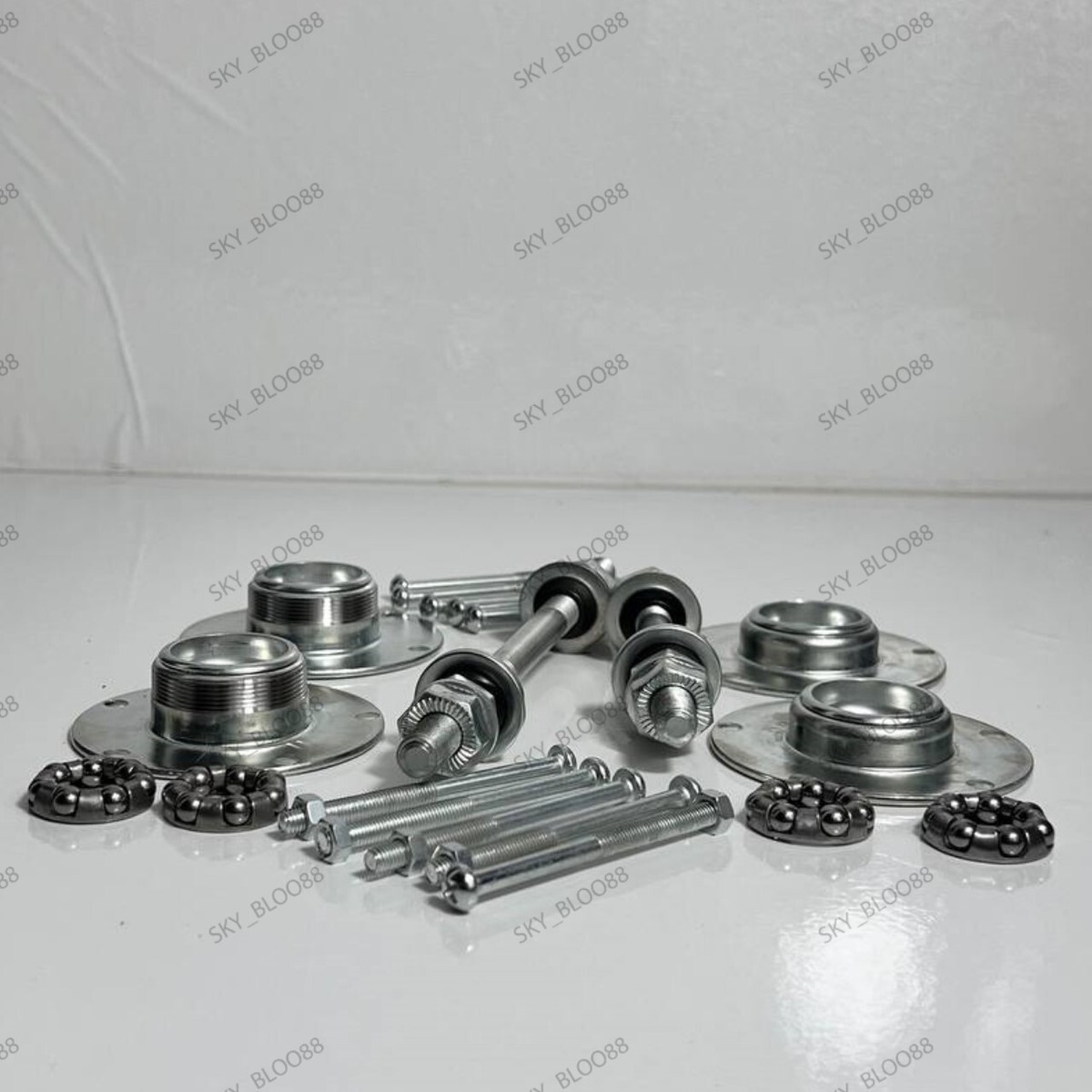 Set 2 Mozzo Ruota Cuscinetto Anteriore Volkswagen Touareg 2003 Vans T5