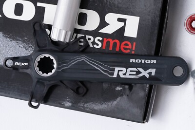 NOS ROTOR REX 1.2 175 110 60 CRANKSET MTB MOUNTAIN BIKE DOUBLE | eBay