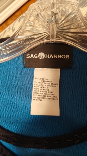 Sag Harbor vintage style sweaters Lot of 4; cardigan style; new without tags - Picture 7 of 9