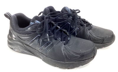 New Balance 857 WX857AB2 Women s Size 11 2A Narrow Width Black Running Shoes