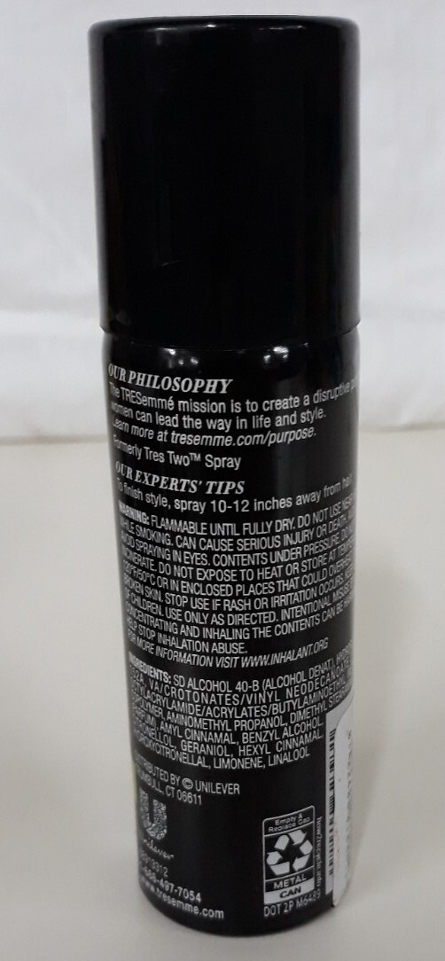 LOT OF 4 TRESEMME EXTRA HOLD HAIR SPRAY 4- 1.5oz each- 24HR FRISS CONTROL