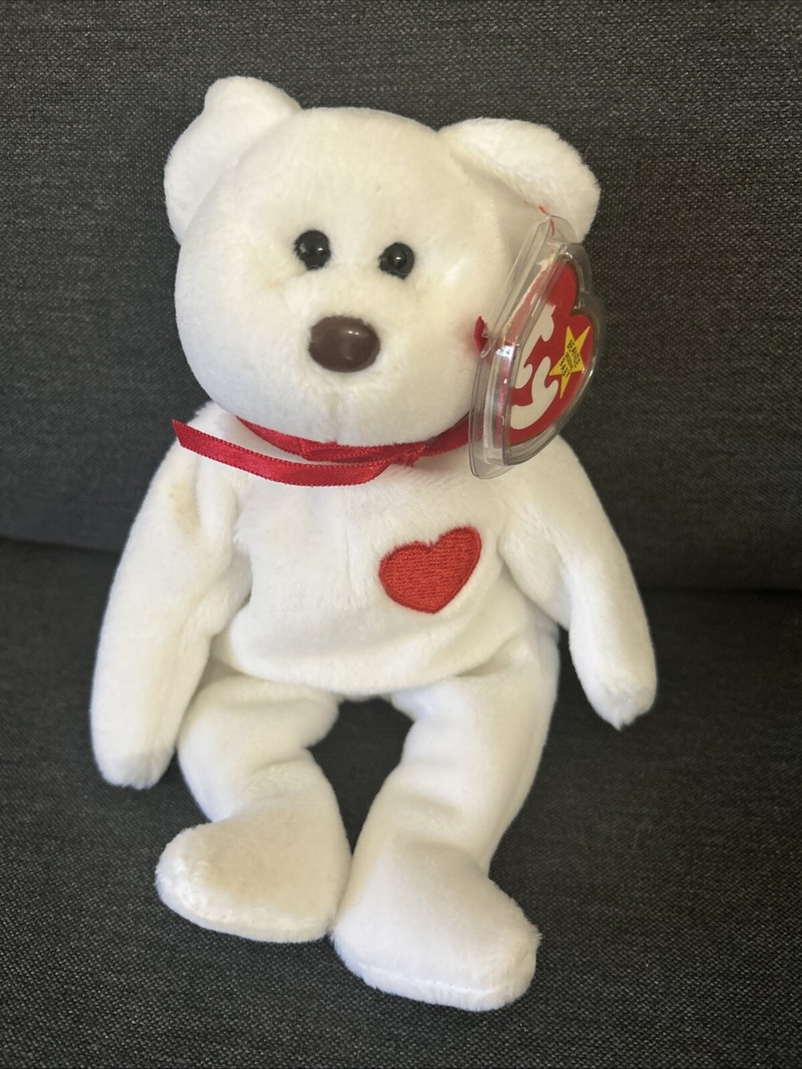 Ty 4058 Valentino Bear Beanie Baby 1993/1994 for sale online