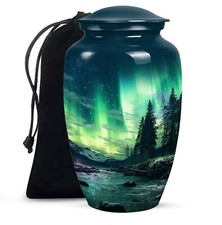 Sky Glows Cremation Urns For Adult Ashes Men Large Decorative Urn Women