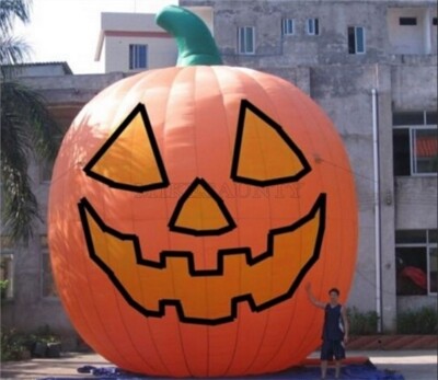 Inflatable With Blower Holiday Pumpkin Halloween Jack Lantern 26Ft New fc