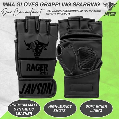 MMA Gloves Grappling Sparring Gloves Muay Thai Punching Training Kickboxing UFC