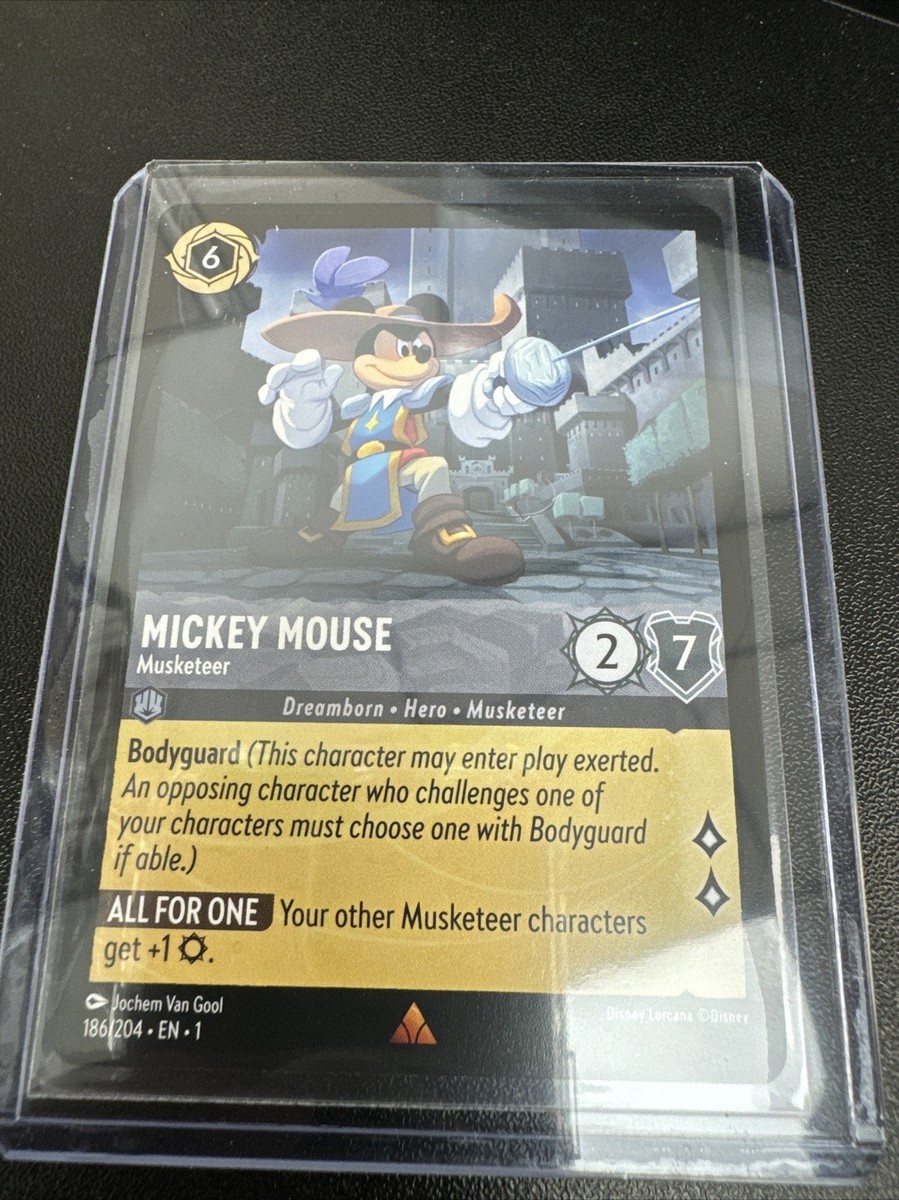 lorcana musketeer cards Goofy Musketeer 4/204