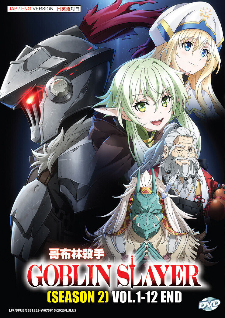 DVD GOBLIN SLAYER Season 2 (Vol.1-12End) ENGLISH DUBBED All