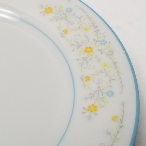 Set of Three (3) Noritake Porcelain China Epic 2680 Floral Bread Plate 6.25" - Picture 5 of 7