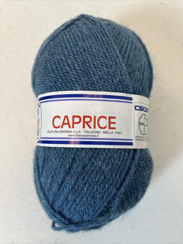 Fio Filati Cervinia Lane Cervinia Tollegno capricho 50 G 1640 azul-petróleo 1 novelo - Imagem 4 de 4