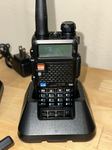 2 Pack Baofeng UV-5R Dual Band Two Way Radio Walkie Talkie with Flashlight - Zdjęcie 4 z 7