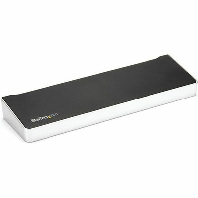 StarTech 4K USB-C Dock, Triple UHD 4K Monitor Docking Station, Mac & Windows,