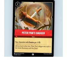 Peter Pan's Dagger Disney Lorcana Card Single