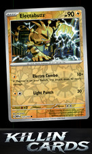 Reverse Holofoil Electabuzz 125/165 Pokemon Common SV: Scarlet & Violet 151 Card