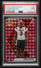 2020 Panini Mosaic Rookies Pink Camo Prizm Javon Kinlaw #247 PSA 9 MINT 8d2