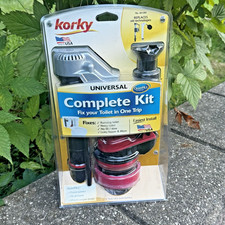 Korky QuietFILL Platinum Complete Universal Toilet Repair Kit 4010MP New