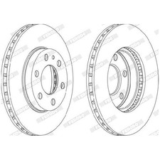 2x Bremsscheibe vorne für Iveco Daily 3 4 5 6 | 26238854