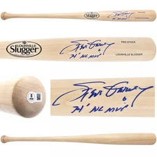 Steve Garvey Auto Blonde L Slugger Pro Stock Baseball Bat Dodgers 74 MVP Beckett