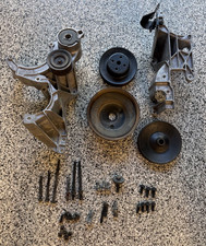 88-92 Chevrolet Sbc V8 Engine Serpentine Bracket Set Conversion Wpulleys F Body 88-92 Chevrolet Sbc V8 Engine Serpentine Bracket Set Conversion Wpulleys F Body