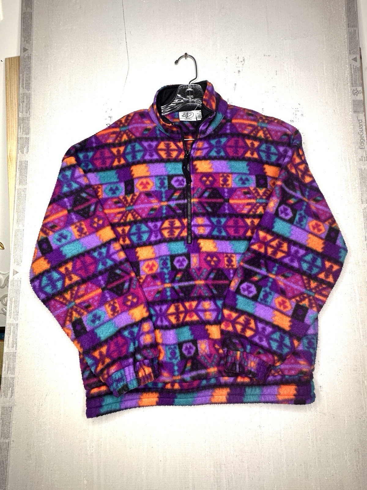 Vintage Beyond Performance Funky Pattern Multi-Co… - image 1