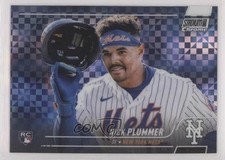 2022 Topps Stadium Club Chrome Updates X-Fractor Nick Plummer #340 03te