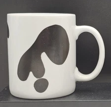 Vintage White/Black Cubism MCM Abstract Modern BIA Cordon Bleu