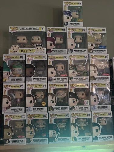Funko Pop! The Office Lot Of 20. All New In Box. Michael Scott, Jim, Pam,Dwight