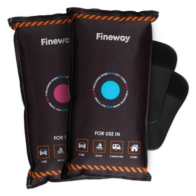 FiNeWaY 2x 1KG Mehrweg Auto Luftentfeuchter Trockenbeutel Feuchtigkeitskiller Feuchtigkeitsabsorber