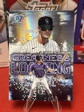 2025 Bowman Chrome Prospects Charlie Condon #GL-7 Greatness Loading