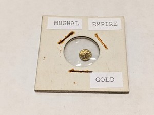 1600-1700 Mughal Empire Gold Fanam Coin - Æ Gold Piece High Grade