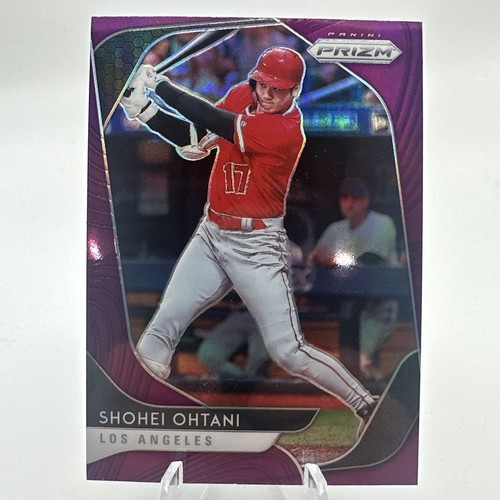 2020 Panini Prizm Tier II Shohei Ohtani #162 Purple Prizm Los Angeles