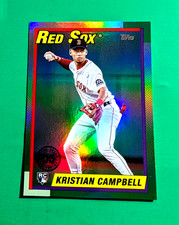 2025 Topps Update Series Kristian Campbell RC 35th Anniversary Foil #U90-36