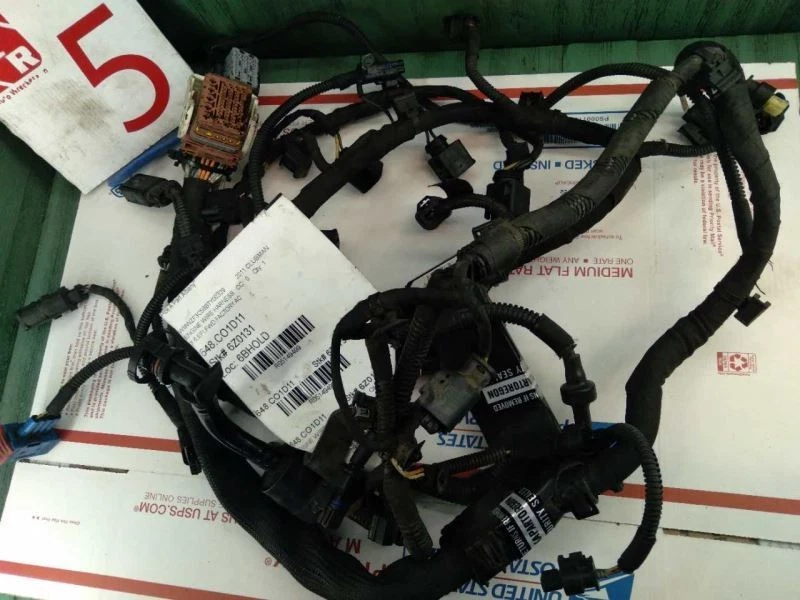 Mini Cooper Clubman 2011 1,6 tracción delantera bahía de motor automático arnés de cableado 7601191-01 Foto 3 de 4