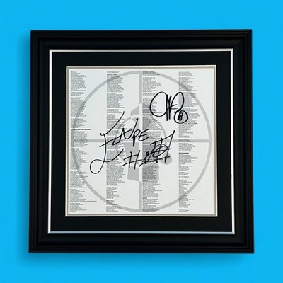 Public Enemy Signed Photo Framed & COA Chuck D Flavor Flav Autograph Auto Poster